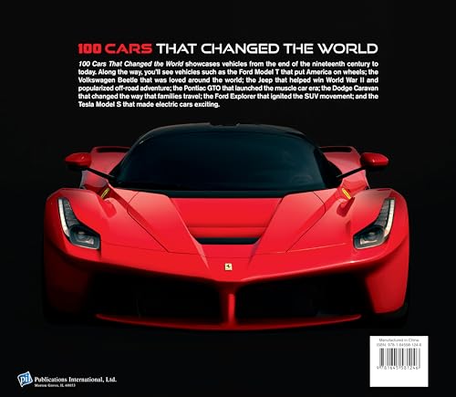 100 Cars That Changed the World by Miakarts Books