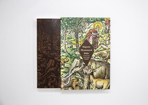 KJV Majestic Illuminated Bible (Brown LeatherLuxe)
