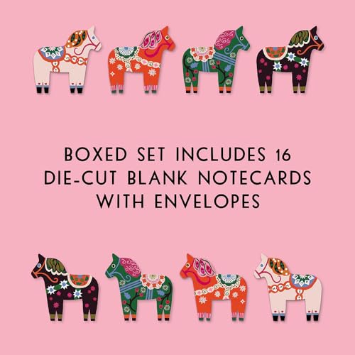 Chronicle Books Dala Horse Notecards