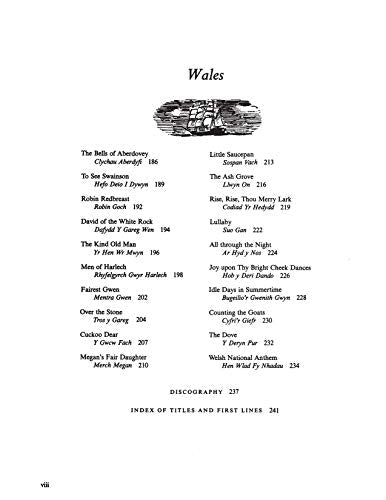 Folk Songs of England, Ireland, Scotland & Wales: Piano/Vocal/Guitar