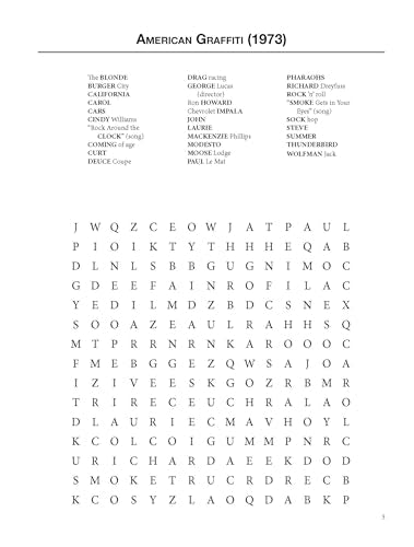 At the Movies Word Search Puzzles (Dover Brain Games & Puzzles)