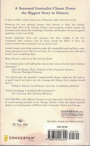 The Case for Christ: A Journalist's Personal Investigation of the Evidence for Jesus