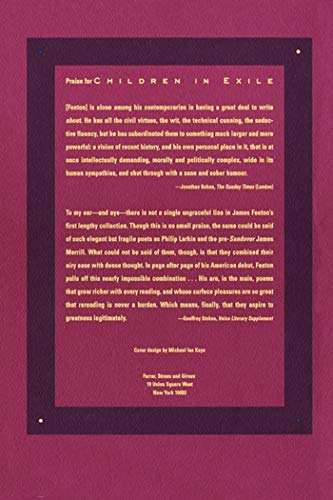 Children in Exile: Poems 1968-1984