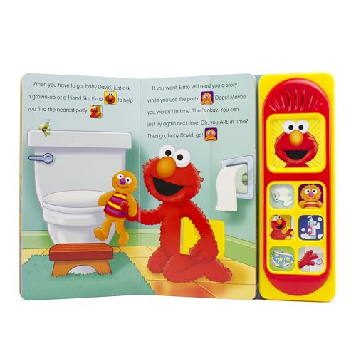 Sesame Street - Potty Time with Elmo - Potty Training Sound Book