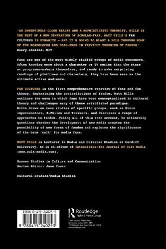 Fan Cultures (Sussex Studies in Culture and Communication)