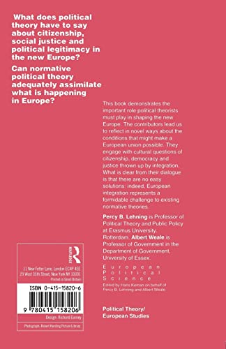 Citizenship, Democracy and Justice in the New Europe (Routledge/ECPR Studies in European Political Science)
