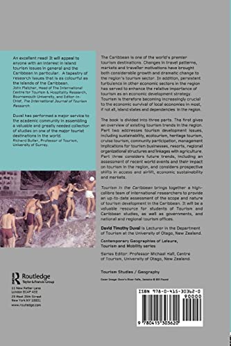 Tourism in the Caribbean (Contemporary Geographies of Leisure, Tourism and Mobility)