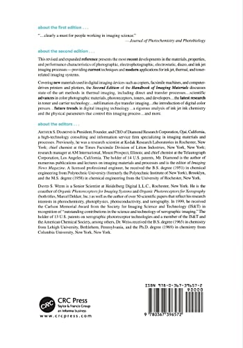 Handbook of Imaging Materials (Optical Science and Engineering)