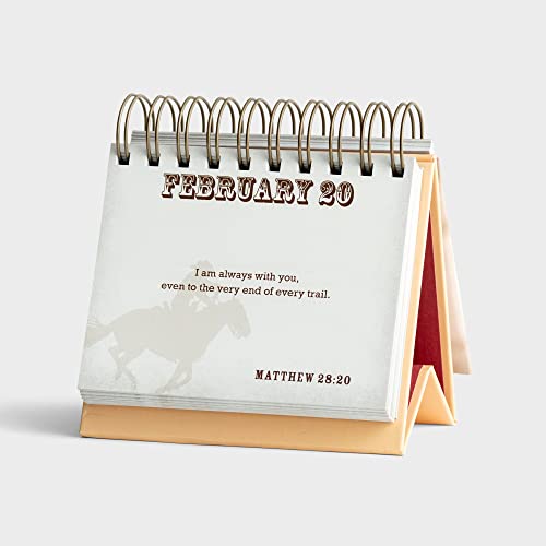 Cowboy Bible Verses: An Inspirational DaySpring DayBrightener - Perpetual Calendar