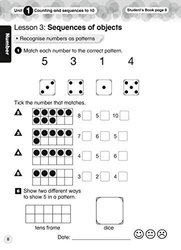International Primary Maths Workbook: Stage 1 (Collins International Primary Maths)