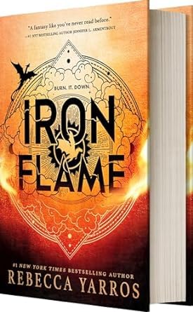 The Empyrean Series 2 Books Collection Set By Rebecca Yarros (Fourth Wing, Iron Flame)