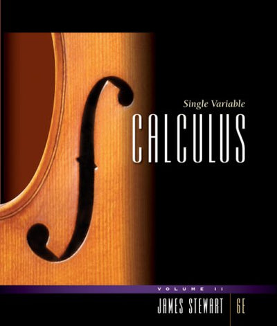 Single Variable Calculus, Volume 2