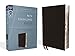 NIV, Thinline Bible, Bonded Leather, Black, Red Letter, Thumb Indexed, Comfort Print