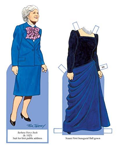 Fashions of First Ladies Paper Dolls (Dover President Paper Dolls)