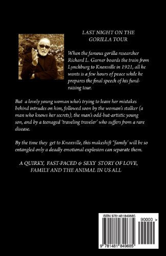 Last Night on the Gorilla Tour: A Novel — back cover