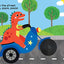 Go, Go, Go, Dinosaur - Silicone Touch and Feel Board Book - Sensory Board Book