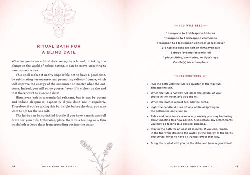 Wicca Book of Spells: A Beginners Book of Shadows for Wiccans, Witches & Other Practitioners of Magic (The Mystic Library, 1)