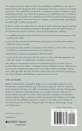 The Promise of Mediation: The Transformative Approach to Con