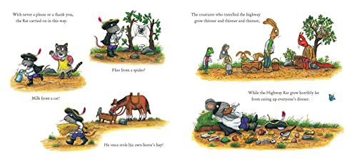 The Highway Rat [Paperback] [Jul 07, 2016] Julia Donaldson (author), Axel Scheffler (illustrator)
