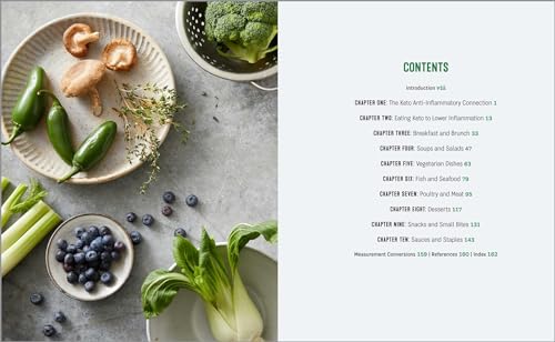 Anti-Inflammatory Keto Cookbook: 100 Recipes and a 2-Week Plan to Jump-Start Your Healing