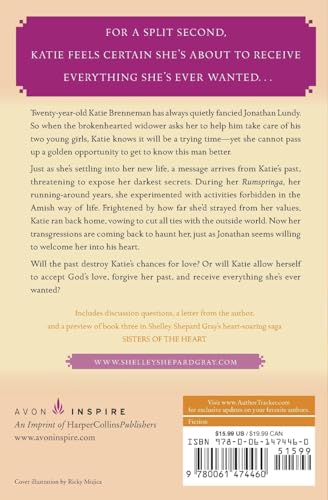 Wanted (Sisters of the Heart, Book 2): A Woman's Secret Past Threatens Her Amish Love Story