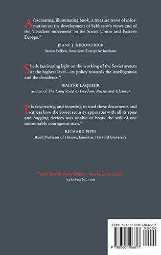The KGB File of Andrei Sakharov (Annals of Communism Series)