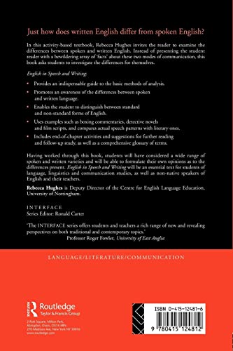 English in Speech and Writing (Interface)