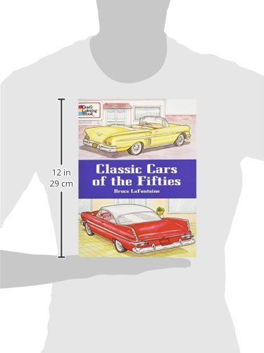 Classic Cars of the Fifties Coloring Book (Dover Planes Trains Automobiles Coloring)