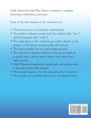 Math Mammoth Grade 2-B Worktext