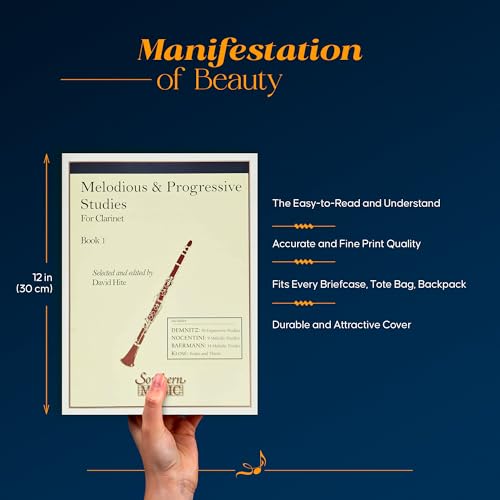 Melodious and Progressive Studies, Book 1, for Clarinet (B448)
