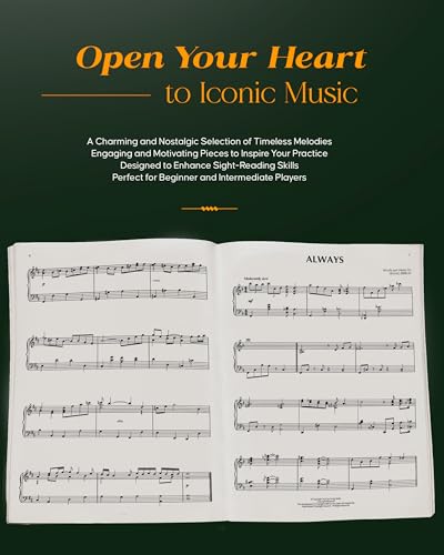 100 of the Most Beautiful Piano Solos Ever - Piano Sheet Music Book