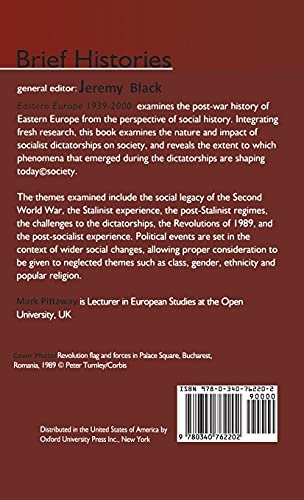 Eastern Europe 1939-2000 (Brief Histories)