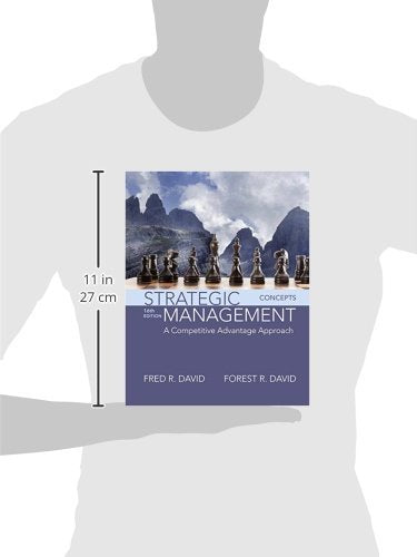 Strategic Management: A Competitive Advantage Approach, Concepts (16th Edition)