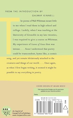 Essential Whitman (Essential Poets)