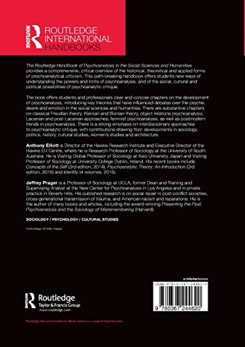 The Routledge Handbook of Psychoanalysis in the Social Sciences and Humanities (Routledge International Handbooks)