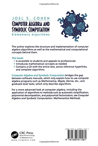 Computer Algebra and Symbolic Computation: Elementary Algorithms