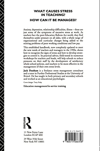 Stress in Teaching 2nd Edition