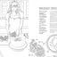 A Cozy Coloring Cookbook: 40 Simple Recipes to Cook, Eat & Color