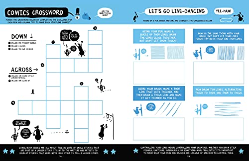 Let's Make Comics!: An Activity Book to Create, Write, and Draw Your Own Cartoons