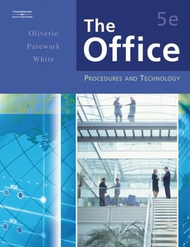 The Office: Procedures And Technology (FBLA - All)