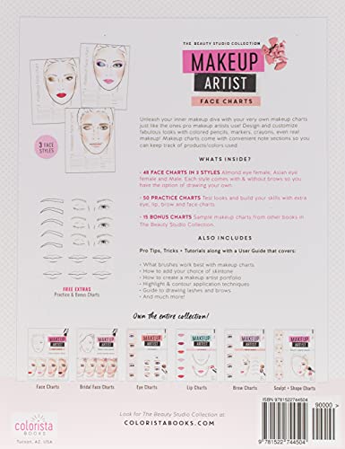 Makeup Artist Face Charts (Beauty Studio Collection)