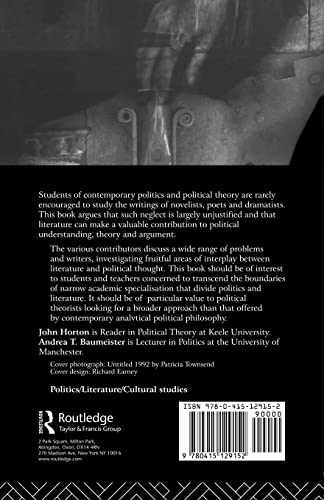 Literature and the Political Imagination (Routledge Studies in Development)