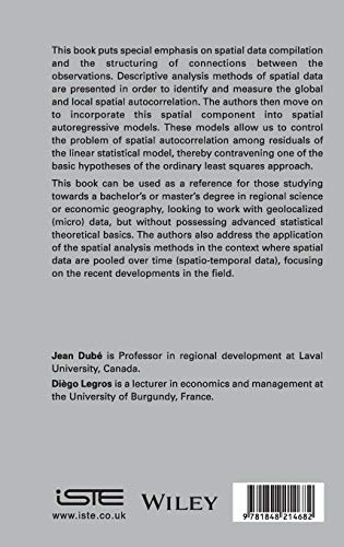 Spatial Econometrics using Microdata (GIS and Territorial Intelligence) — back cover