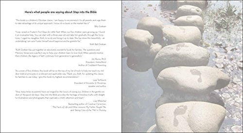 Step Into the Bible: 100 Family Devotions to Help Grow Your Childs Faith