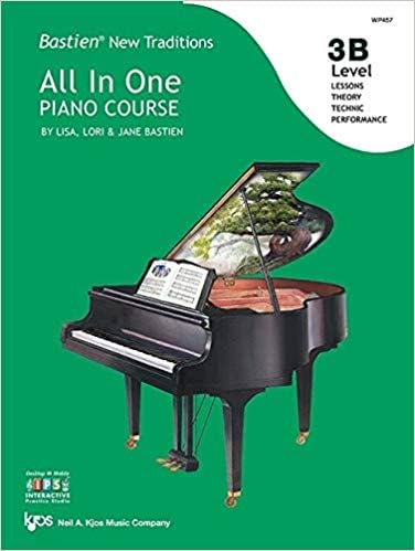 WP457 - Bastien New Traditions - All in One Piano Course - Level 3B