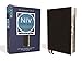 NIV Study Bible, Fully Revised Edition (Study Deeply. Believe Wholeheartedly.), Large Print, Bonded Leather, Black, Red Letter, Thumb Indexed, Comfort Print