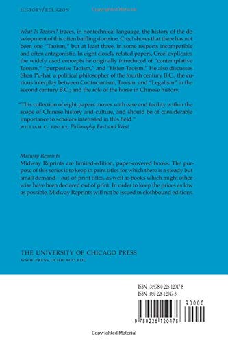 What Is Taoism?: and Other Studies in Chinese Cultural History