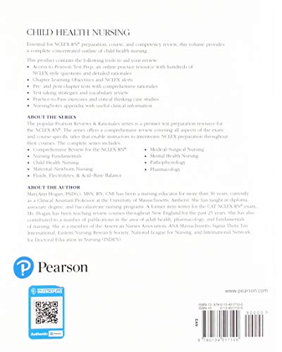 Pearson Reviews & Rationales: Child Health Nursing with Nursing Reviews & Rationales (Pearson Nursing Reviews & Rationales)