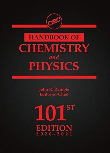 CRC Handbook of Chemistry and Physics