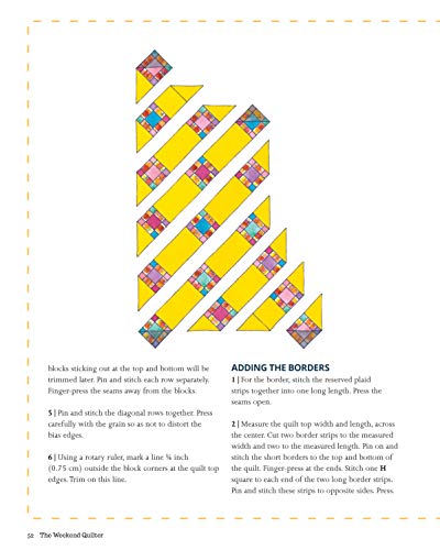 The Weekend Quilter: 25+ Fabulous Quilts to Make in a Weekend (Landauer) Step-by-Step Projects for Traditional & Modern Quilts to Make in One Weekend, with Specialist Shortcuts & Design Techniques